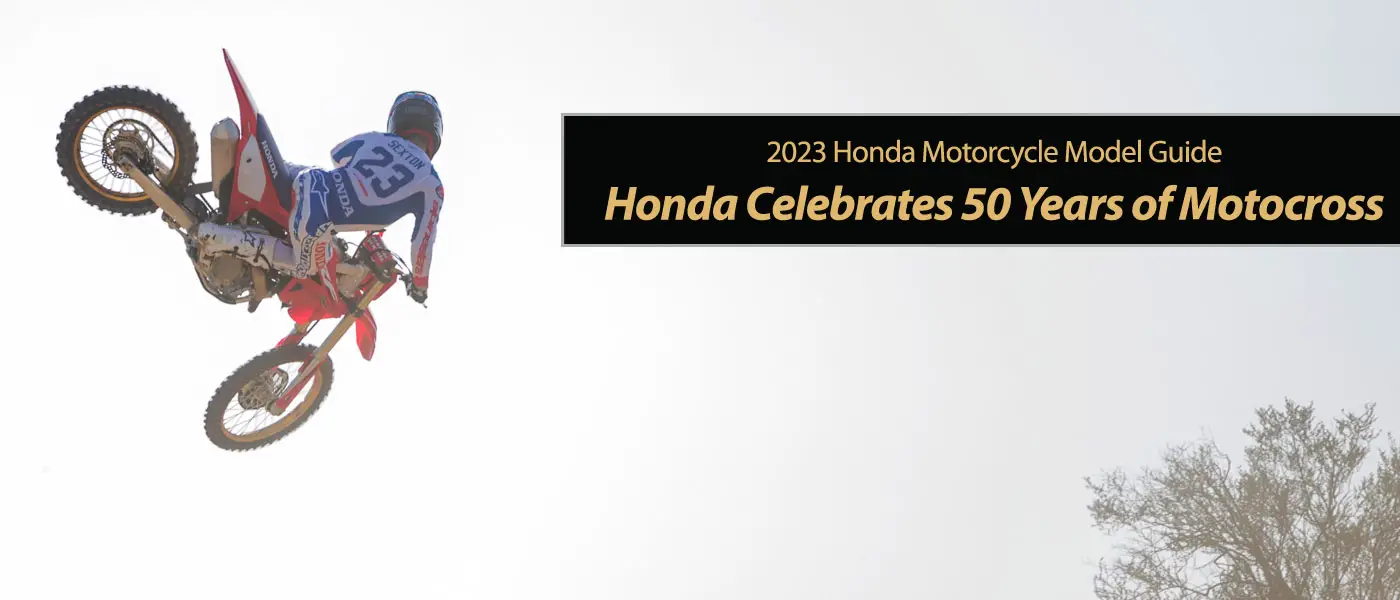 New 2023 Honda Motocross Bikes Unveiled