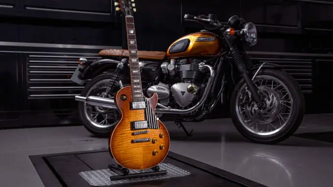 2023 Triumph Bonneville T120 Gibson Les Paul 1959 Edition
