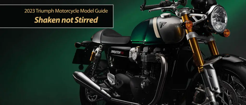 2023 Triumph Shaken Not Stirred