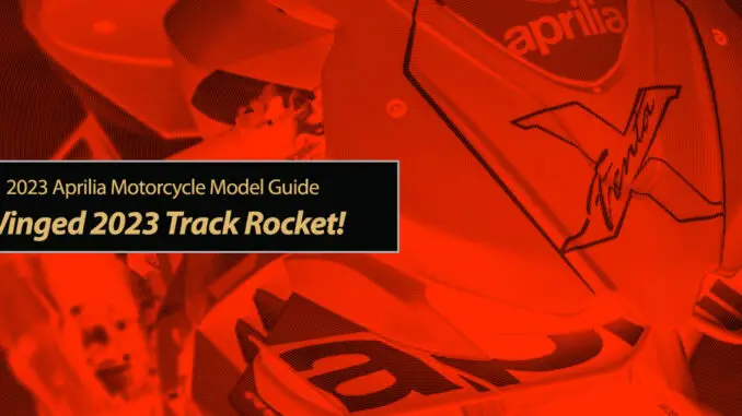 Winged 2023 Aprilia RSV4 XTrenta Track Rocket
