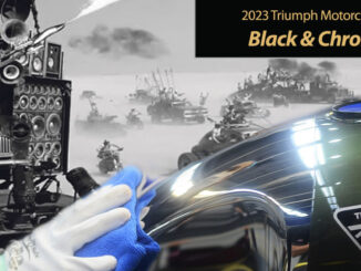 2023 Triumph Max Mad Black & Chrome Edition