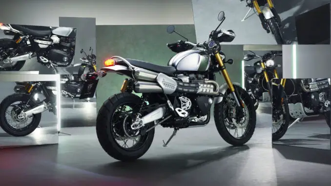 2023 Triumph Scrambler 1200XE Chrome Edition