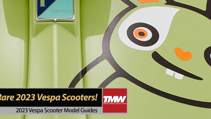 Rare 2023 Vespa Scooters & New Models!