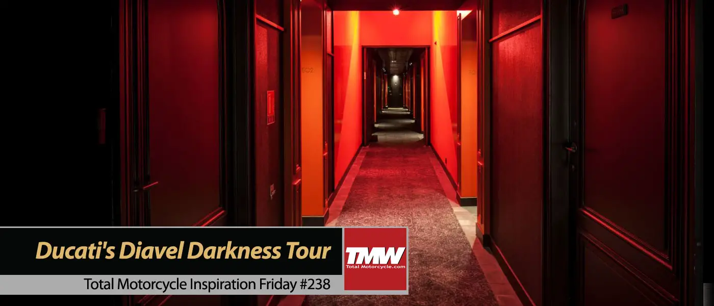 Inspiration Friday: Allure & temptation of Ducati's Darkness Tour