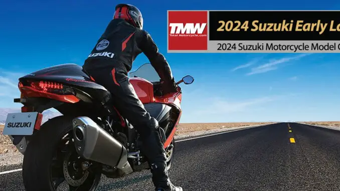 First Group of 2024 Suzuki Motorcycles Launched!