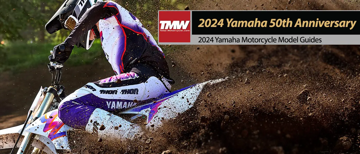 2024 Yamaha Celebrates 50 years of motocross models!