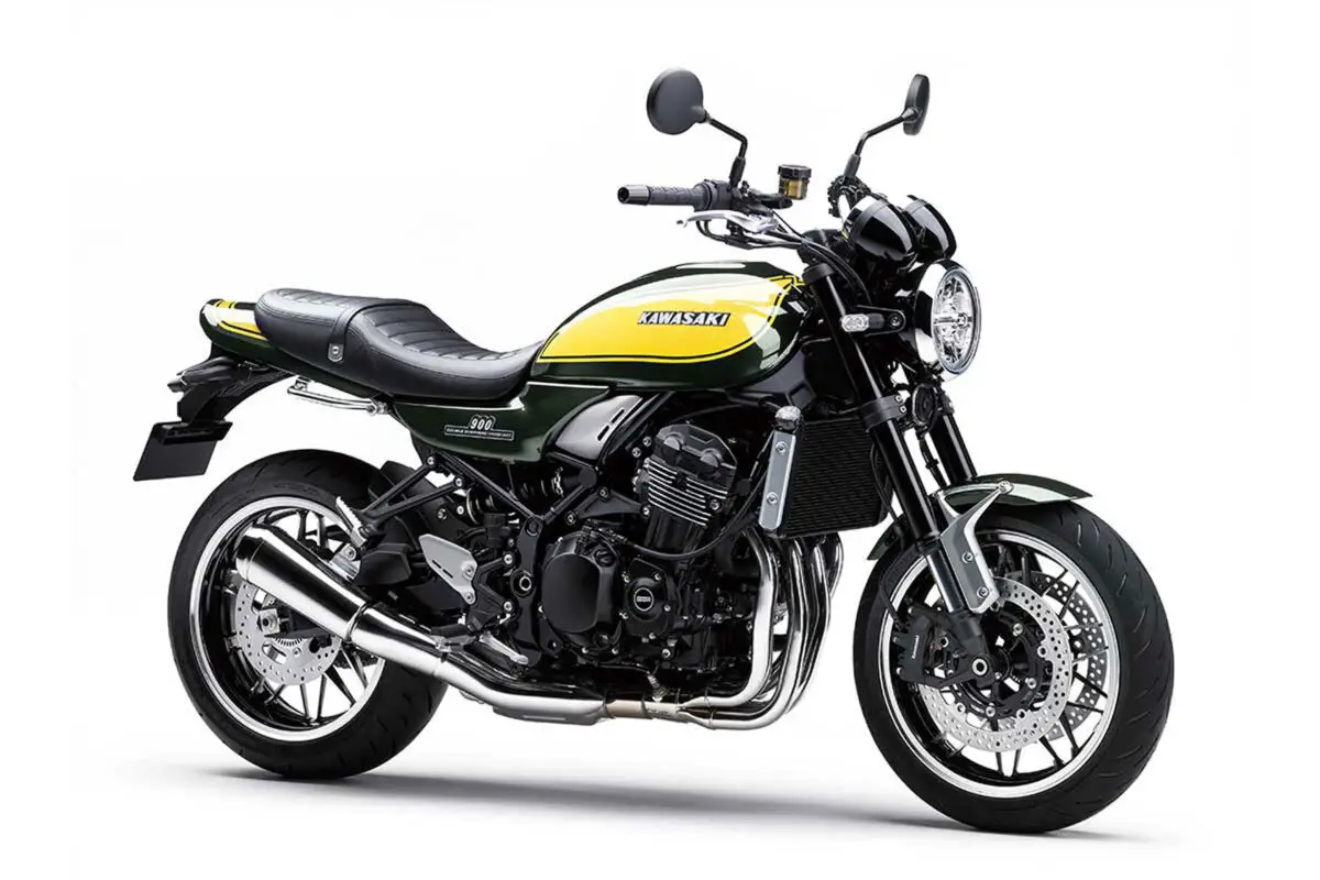 2024 Kawasaki Z900RS Yellow Ball Edition