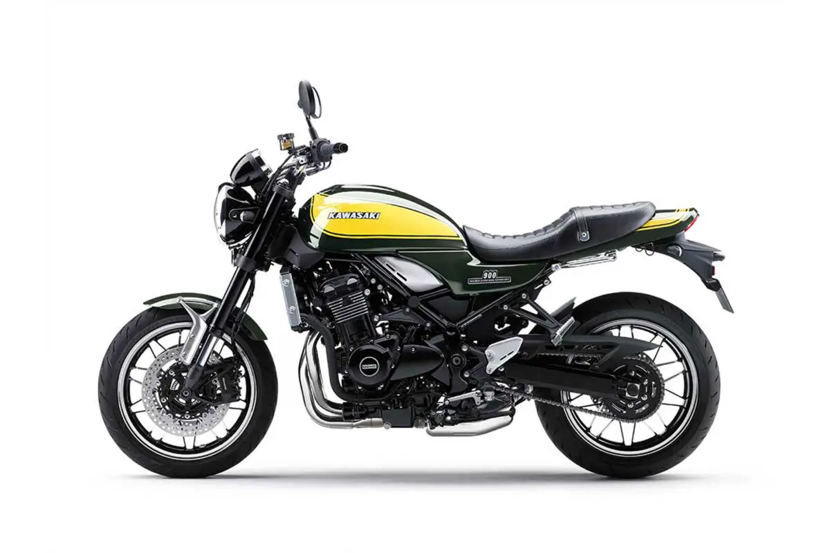 2024 Kawasaki Z900RS Yellow Ball Edition