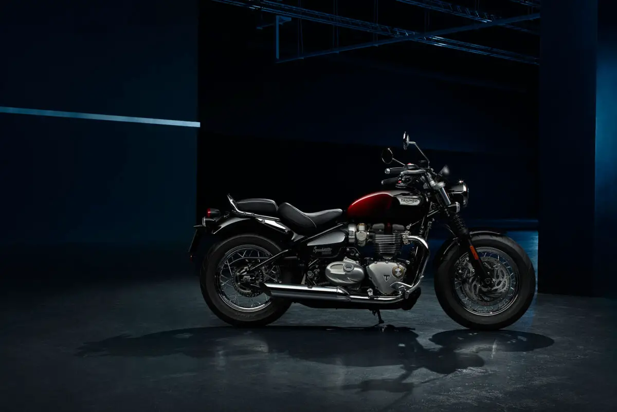 2024 Triumph Bonneville Speedmaster Red Stealth Edition