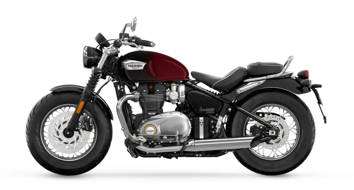 2024 Triumph Bonneville Speedmaster Red Stealth Edition
