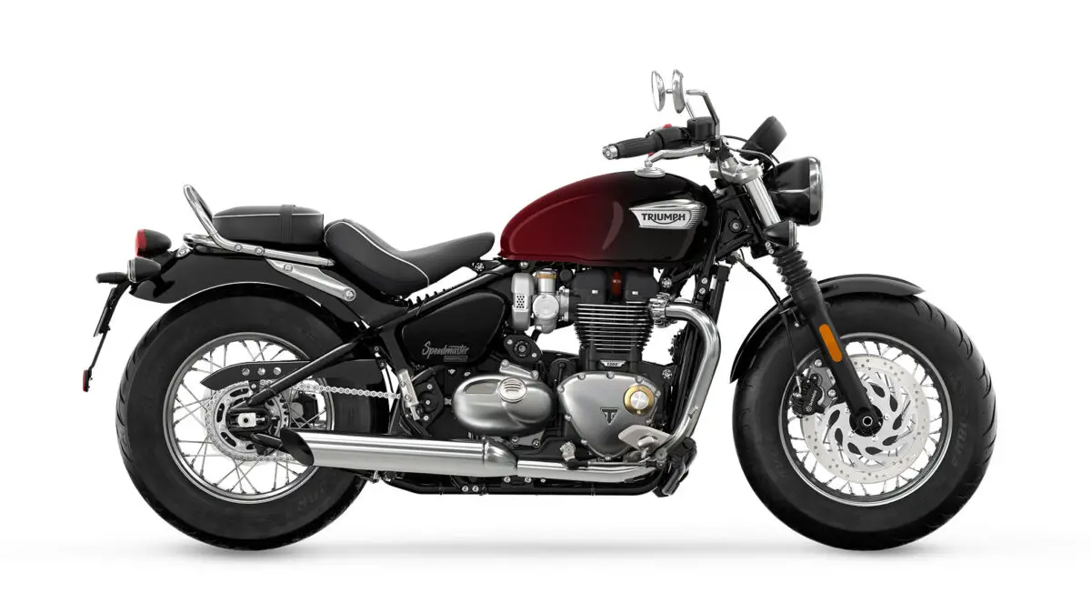 2024 Triumph Bonneville Speedmaster Red Stealth Edition