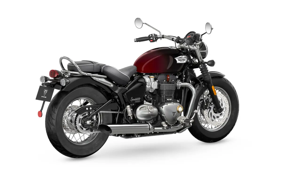 2024 Triumph Bonneville Speedmaster Red Stealth Edition