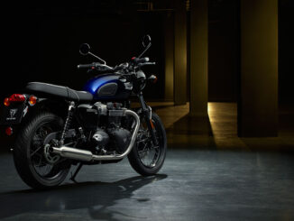 2024 Triumph Bonneville T100 Blue Stealth Edition