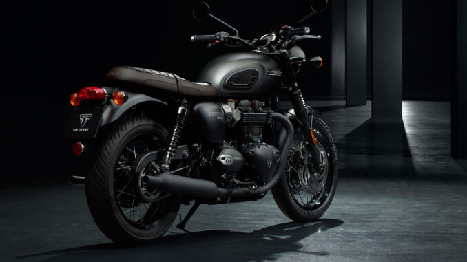 2024 Triumph Bonneville T120 Black Stealth Edition