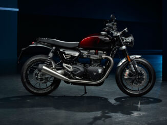 2024 Triumph Speed Twin 1200 Red Stealth Edition