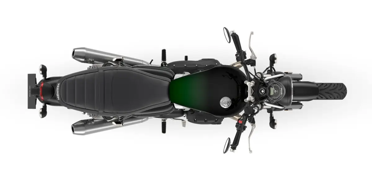 2024 Triumph Speed Twin 900 Green Stealth Edition