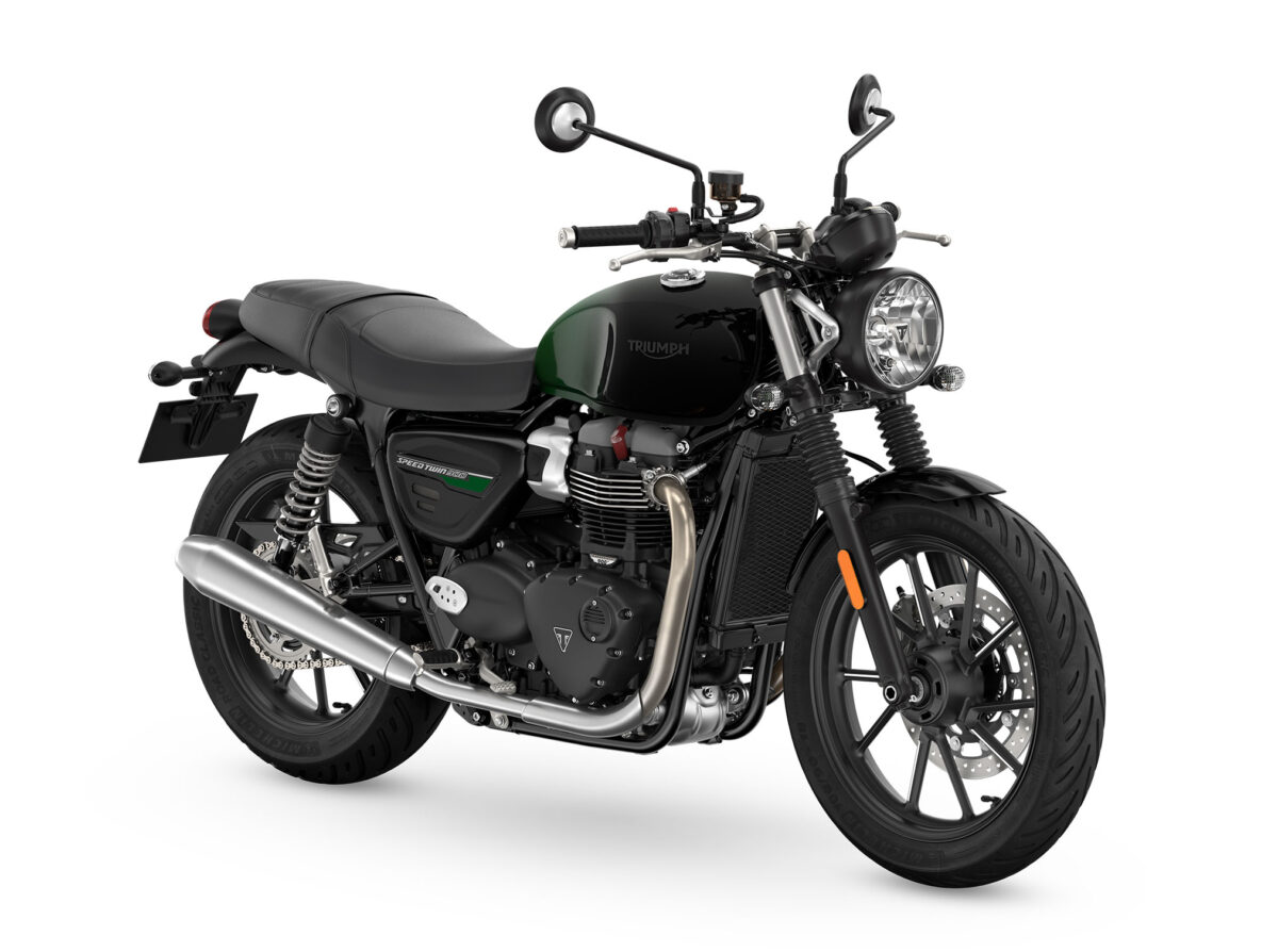 2024 Triumph Speed Twin 900 Green Stealth Edition