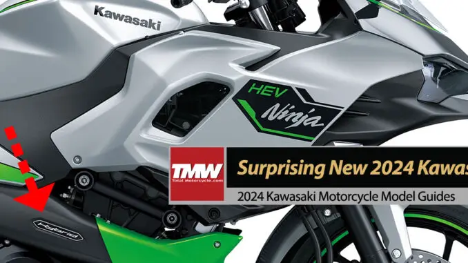 Surprising New Hybrid 2024 Kawasaki Motorcycles!