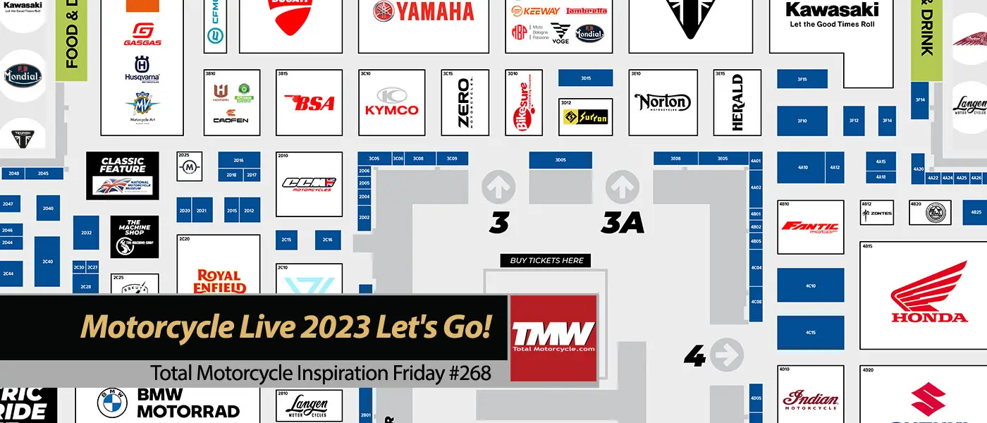 Inspiration Friday: Motorcycle Live 2023 Let's Go!