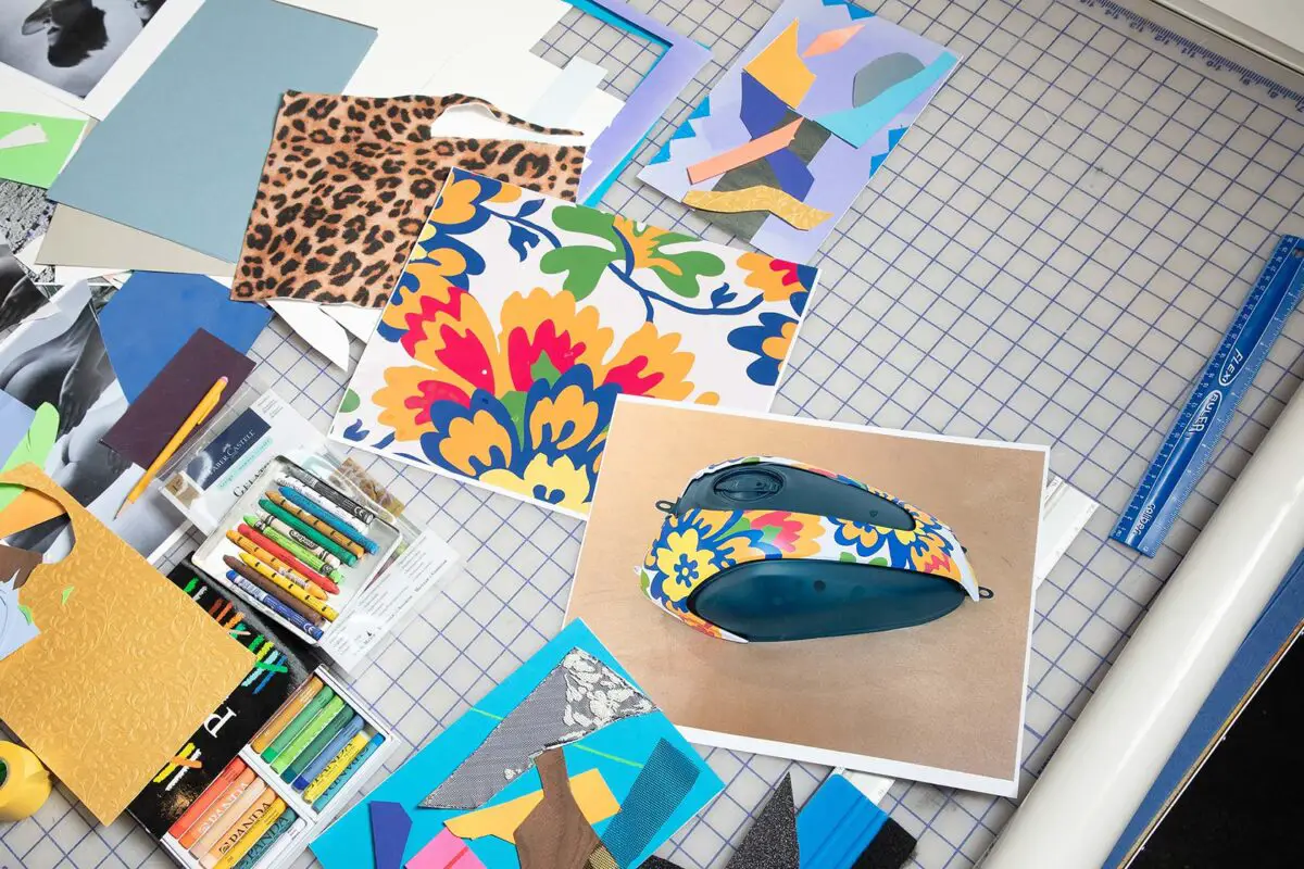 Inspiration Friday RxART Charity Hand-Painted Ducati!