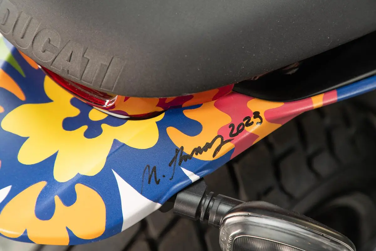 Inspiration Friday RxART Charity Hand-Painted Ducati!