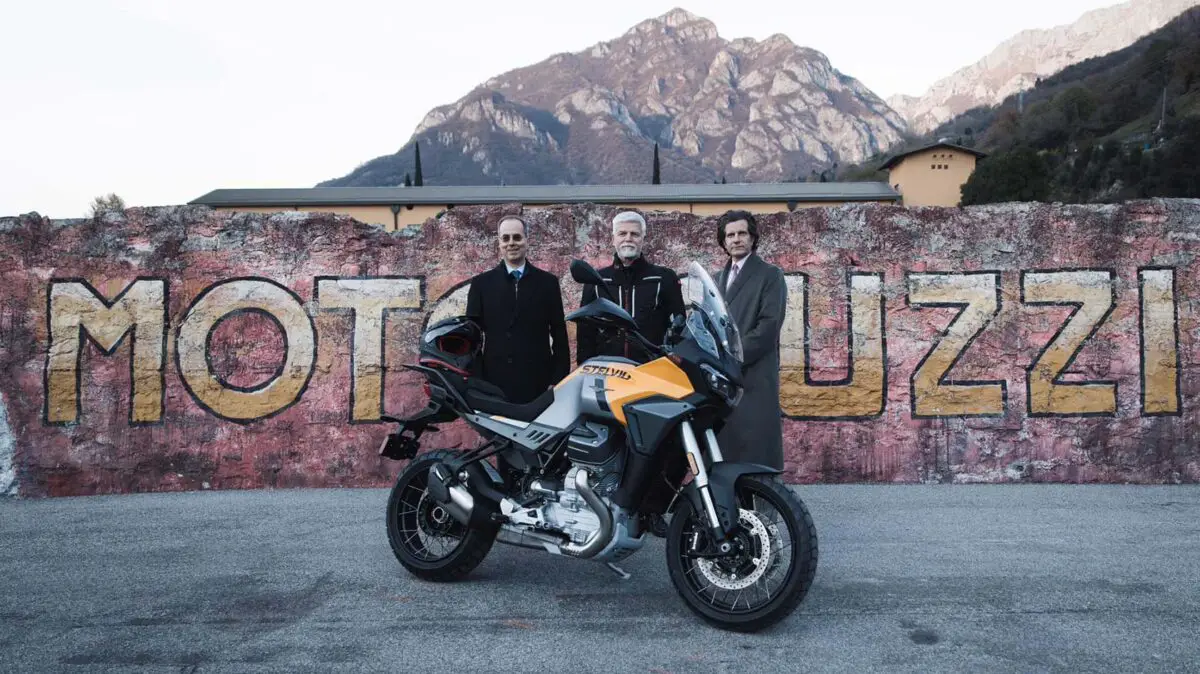 Inspiration Friday: President Visits Moto Guzzi!