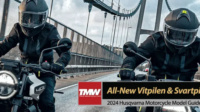 All-new 2024 Generation Husqvarna Vitpilen and Svartpilen Bikes!