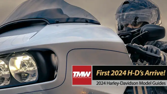 First 2024 Harley-Davidson Motorcycles Arrive!