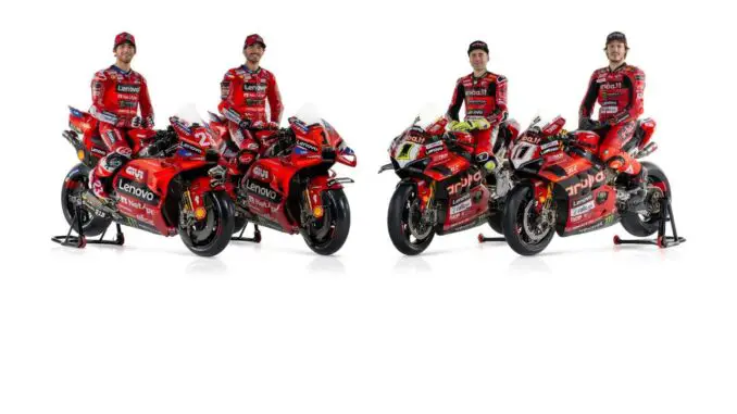 Official Ducati MotoGP and WorldSBK team 2024 livery