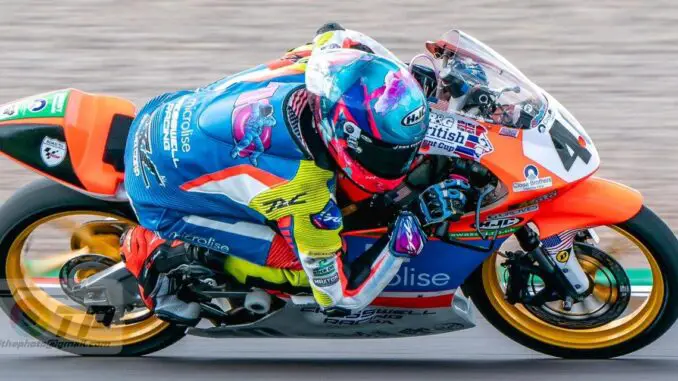 Julian Correa will lead Microlise Cresswell Racing’s charge in this seasons British Talent Cup