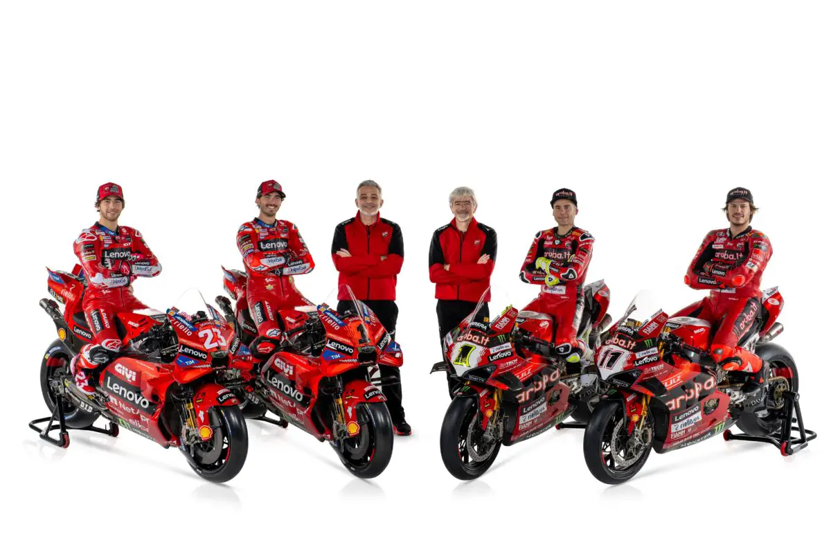 New Ducati 2024 MotoGP and WorldSBK Motorcycles