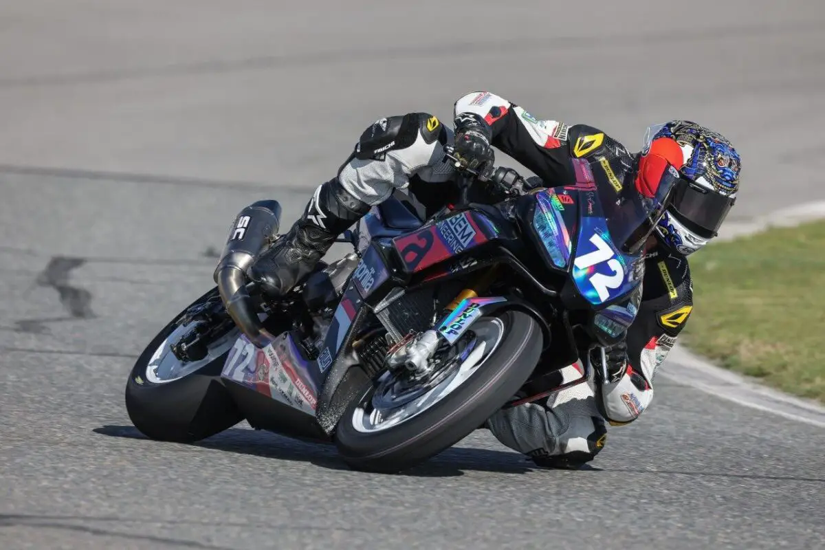 Aprilia's Perfect weekend in Daytona for Gus Rodio at MotoAmerica Twins Cup