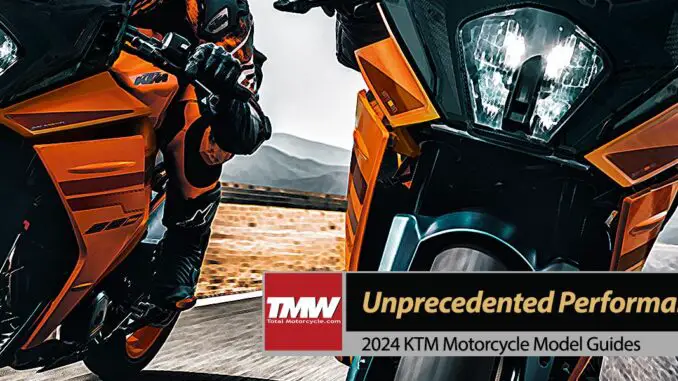 2024 KTM Unprecedented Levels of Performance
