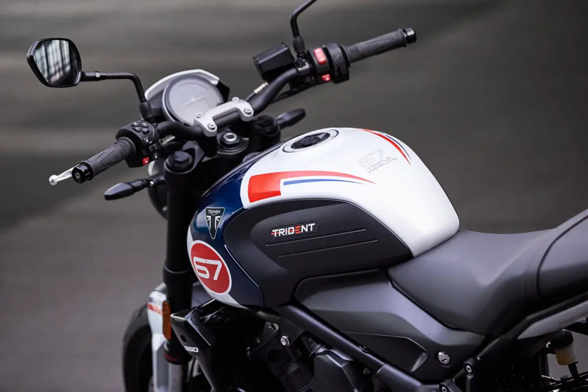 2025 Triumph Trident 660 Triple Tribute Special Edition