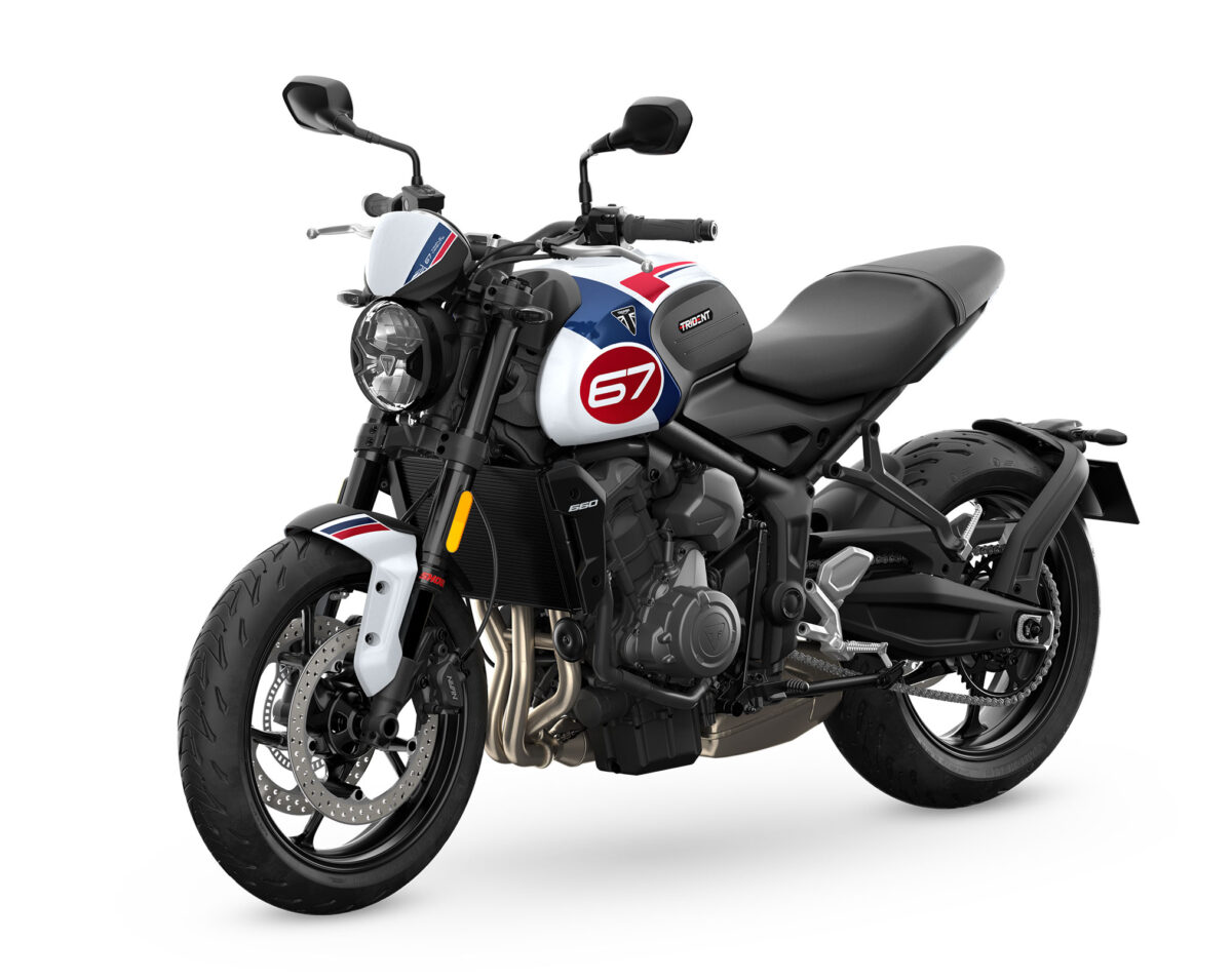 2025 Triumph Trident 660 Triple Tribute Special Edition