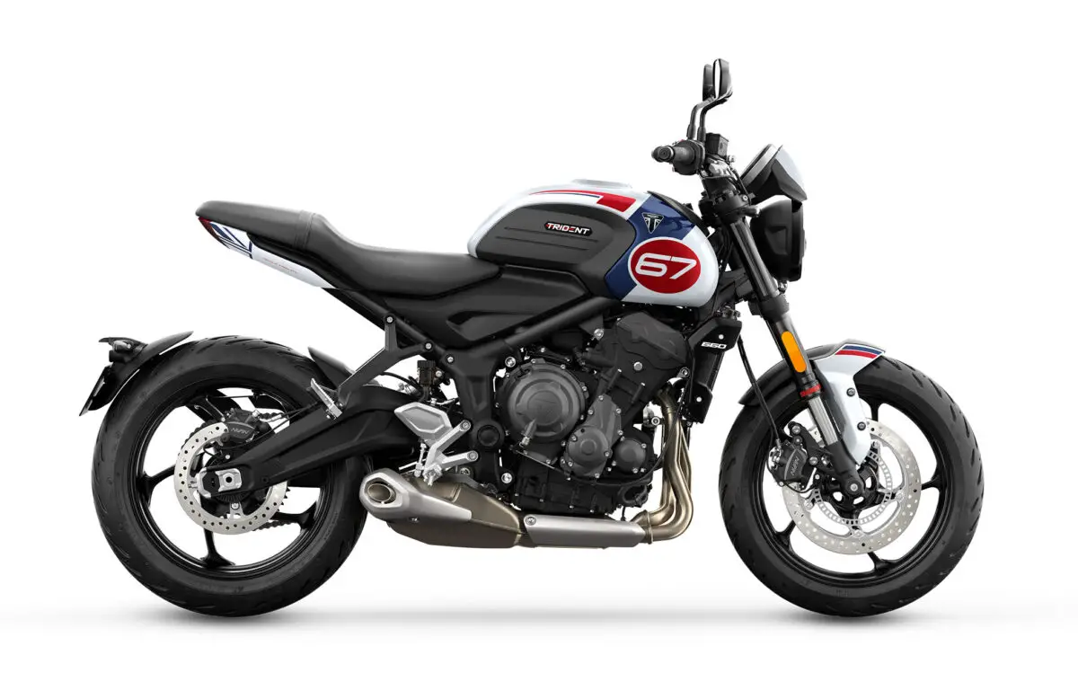 2025 Triumph Trident 660 Triple Tribute Special Edition