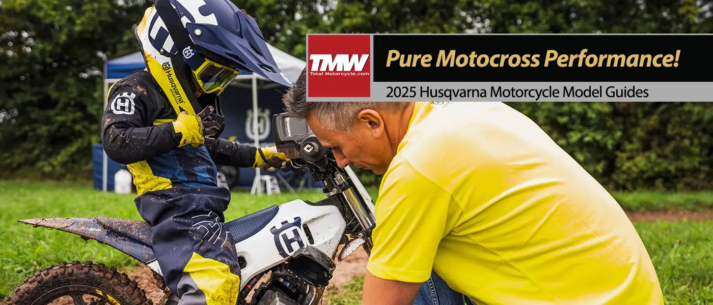 2025 Husqvarna: Pure Motocross Performance Model Upgrade!