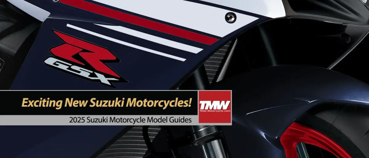 Exciting New 2025 Suzuki Motorcycles Arrive!
