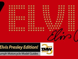 Stunning 2025 Triumph Elvis Presley Edition Bike