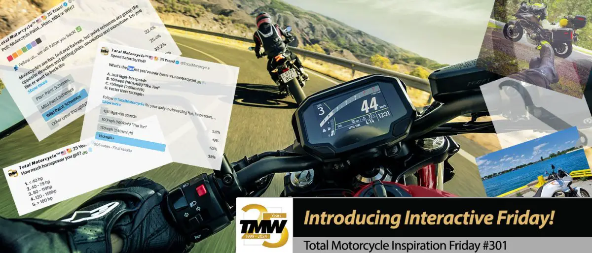 Total Motorcycle’s Inspiration Friday Evolves into Interactive Friday!