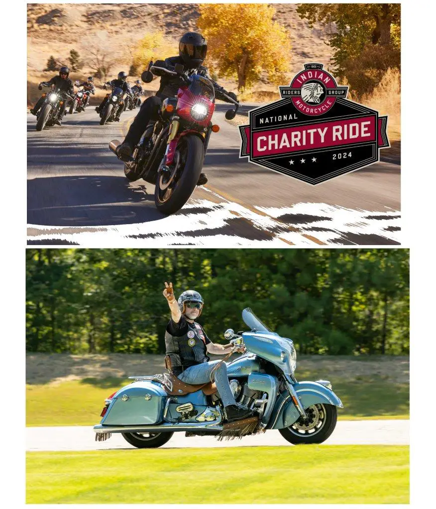 INDIAN MOTORCYCLE’S NATIONAL OWNERS RIDE RAISES OVER $114,000 FOR FOLDS OF HONOR