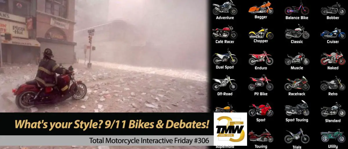 Interactive Friday: What's your Style? 9/11 Bikes & Debates!