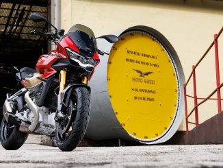 2025 Moto Guzzi V100 Mandello Wind Tunnel