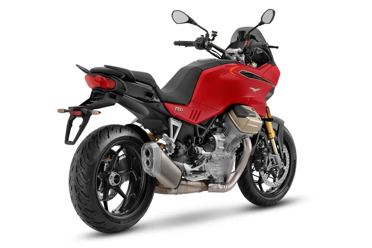 2025 Moto Guzzi V100 Mandello Wind Tunnel