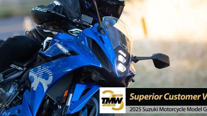 New 2025 Suzuki Motorcycles: Superior value by Focusing on the Customer!