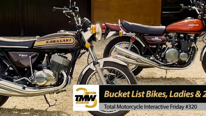 Interactive Friday: Bucket List Bikes, Women Mechanics & 2025 Arrives!