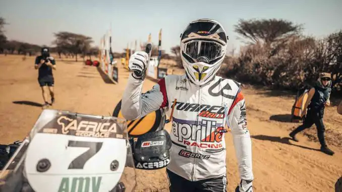 JACOPO CERUTTI AND APRILIA TUAREG RACING WIN THE 2025 AFRICA ECO RACE