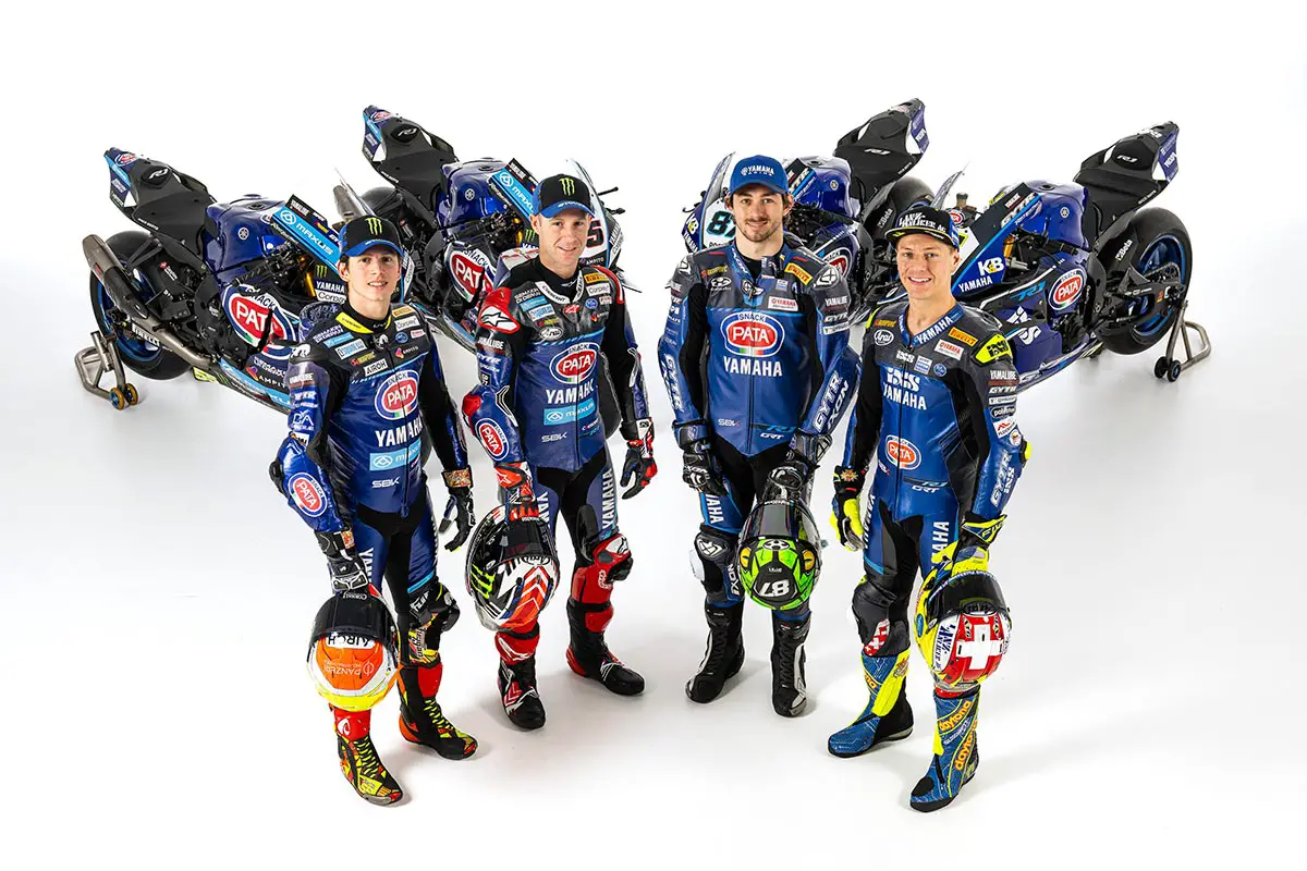 Yamaha Motor Europe Presents 2025 WorldSBK Line-Up as Anticipation Builds for Phillip Island Opener