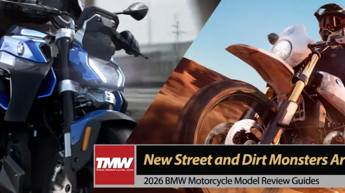 First 2026 BMW Street and Dirt Monsters Arrive!