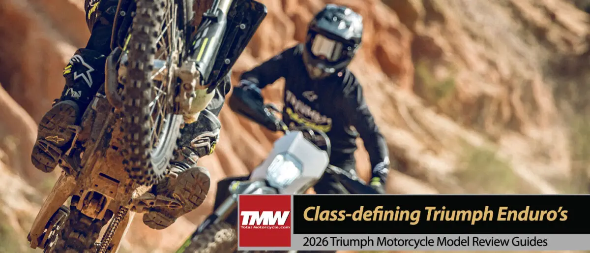 New Class-defining 2026 Triumph Enduro Motorcycles!